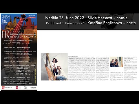 HR 2022, Silvie Hessová – housle, Kateřina Englichová – harfa, 23. 10. 2022