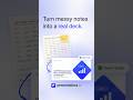 Make a Presentation With AI — From Messy Handwritten Notes