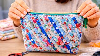 I Couldn’t Stop Making These Patchwork Pouches…