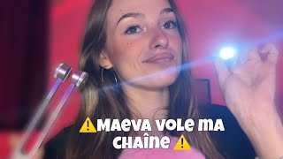   • ASMR FR • MAEVA ASMR VOLE ma CHAÎNE !!! • 🎅🎄 @maevasmr 