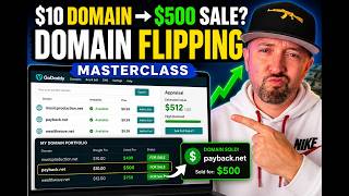 How To Flip Domains For Profit | Complete A-Z Domain Flipping Masterclass #domainflipping