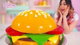 LA HAMBURGUESA MÁS GRANDE DEL MUNDO DE GOMITA | MIS PASTELITOS