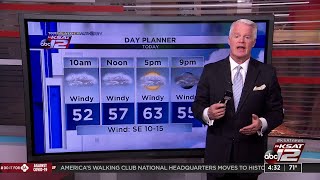 WATCH: Meteorologist Mike Osterhage gives his early weather forecast