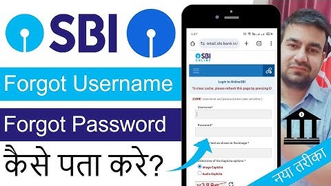 Yono SBI Forgot Username And Password | How To Reset SBI Net Banking Username And Password?