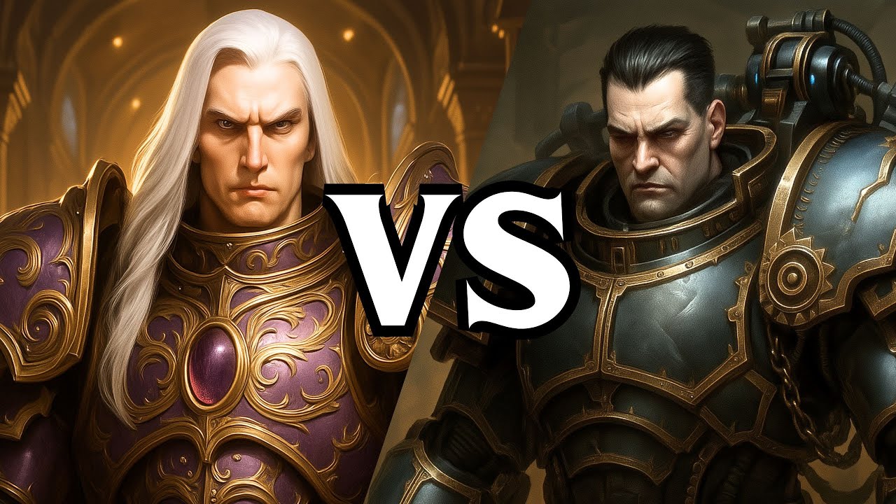 Fulgrim Vs Ferrus Manus Rap Battle Warhammer 40k Youtube 