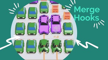 Merge Hooks - Gameplay Walkthrough Part 1 Tutorial  Pull Cars (iOS, Android) #funnygamestop
