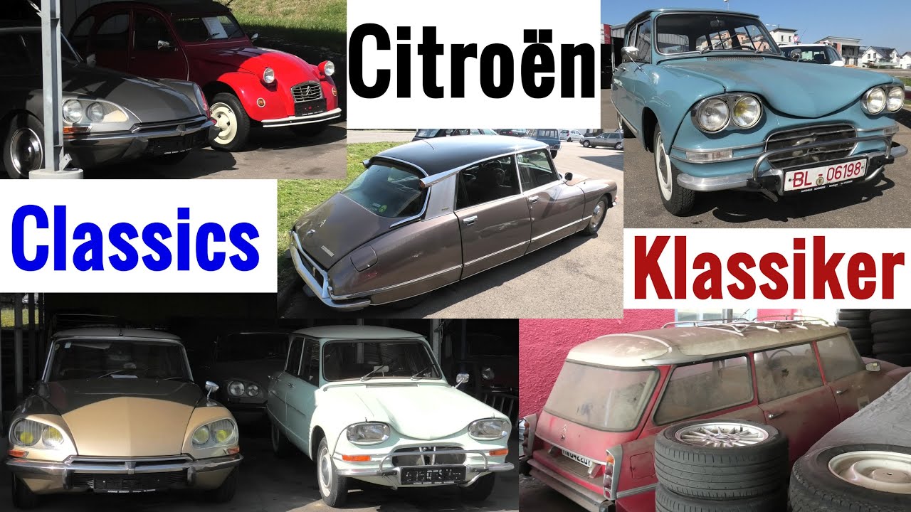 Citroen Classics Citroen Klassiker 2cv Ente Ds Ami 8 Break Ami 6 Id Super Der Schneider Youtube