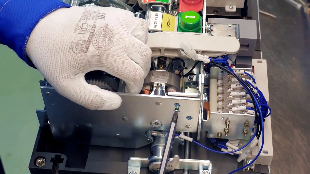 Монтаж двигательного привода OptiMat A