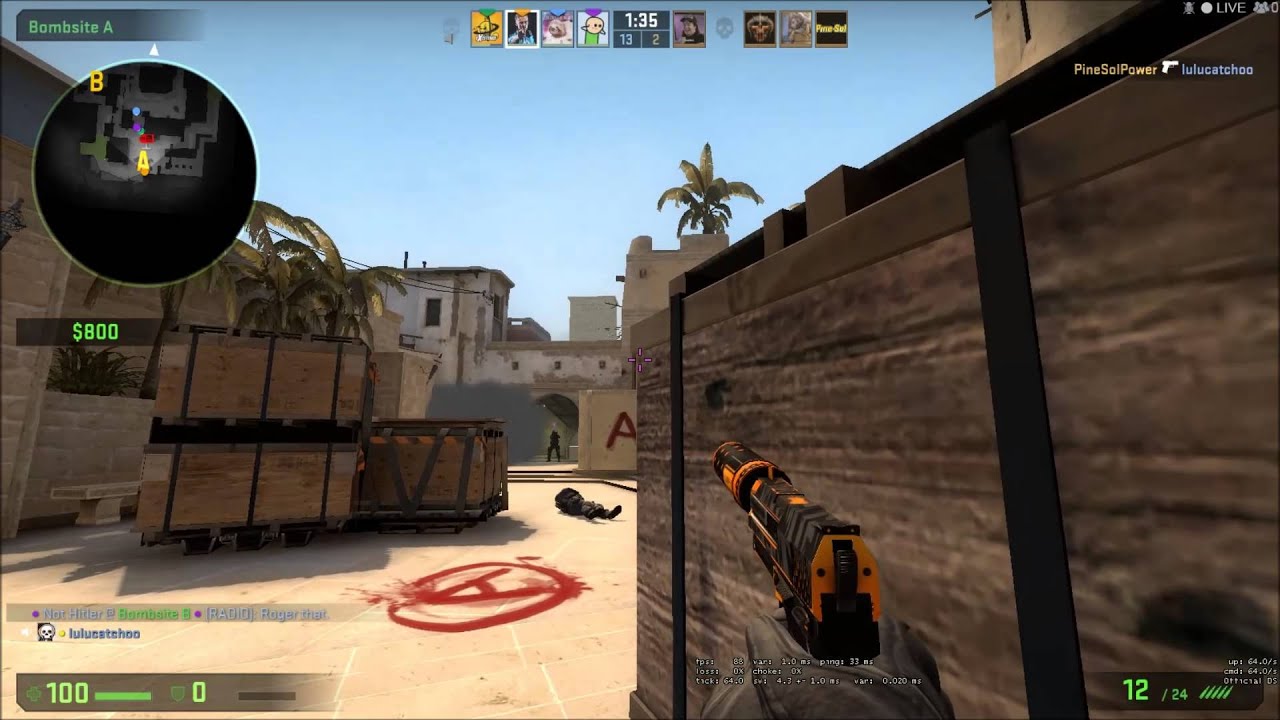 MIRAGE INSANITY - CS GO - YouTube