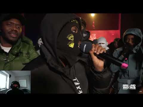 PT 1. A LOT OF VIOLENCE!!! SWEDISH REACTION #GW22 Groundworks Cypher 2022: Kwengface, DA, Digga D