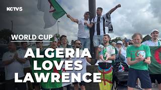 Algerian fans call Lawrence their home away from home