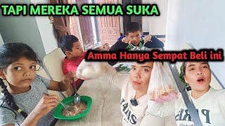 Lahap Mereka Makan Oleh-Oleh Yang Di Belikan Amma Appa Dari Luar