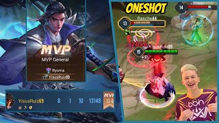 RYOMA | EL SAMURAI DEL PINCHITO Y A LA BARBACOA , VAMONOH !! AoV | 傳說對決 | RoV | Liên Quân.