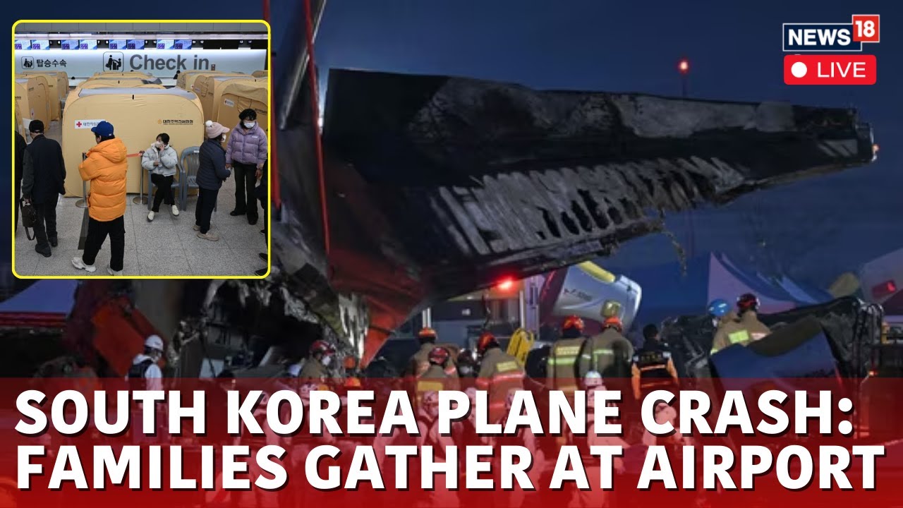 LIVE | Families Gather At Muan Airport | Jeju Crash Landing Kills 124 ...