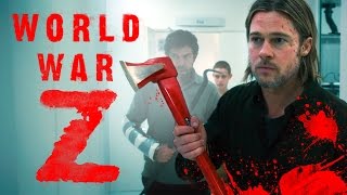 Брэд Питт спасает мир от зомби! «Мировая война Z» Посмотрим, почитаем - 002 КиноКнига