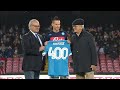 Premiazione Marek Hamsik 400 presenze in azzurro