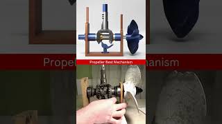 propeller mechanism of boats #machine #cncmill #leathmachine #cnc