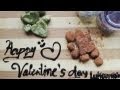 Heart Shaped Chocolate Truffles (Dark Chocolate & Green Tea Truffles) Valentine Recipe