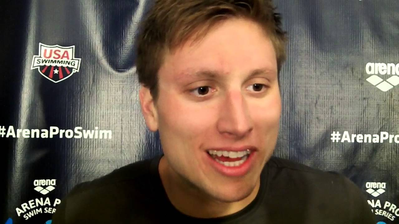 Michael McBroom, 400 free winner at Arena Pro Swim Series Mesa