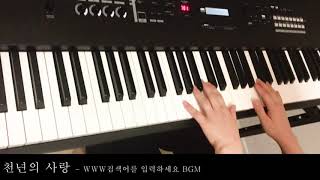 Miniatura de vídeo de "[검블유 BGM 박모건 게임음악]  '천년의 사랑' - 검색어를 입력하세요 WWW OST 피아노  Piano Cover"