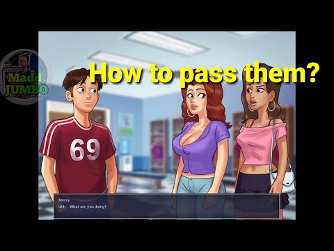 Summertime Saga update 0.20 gameplay | Pass Becca and Missy Easy tutorial