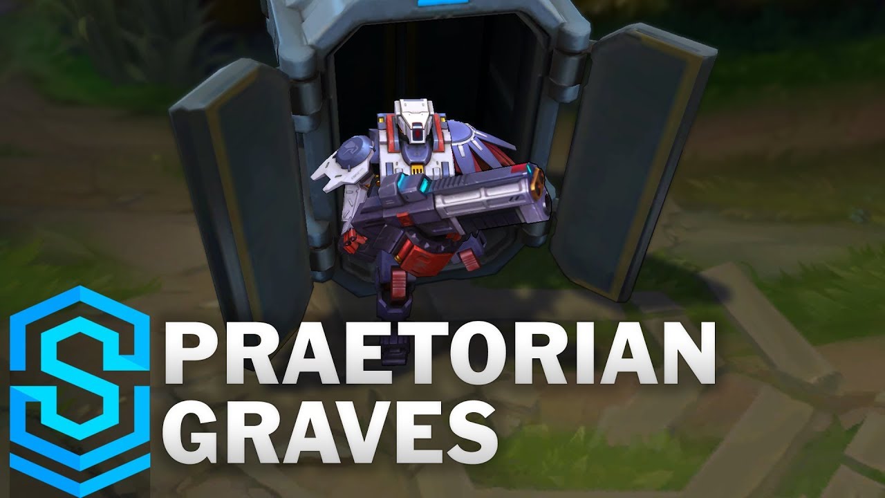 Praetorian Graves Skin Spotlight - Pre-Release - League of Legends ...