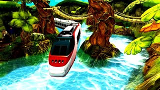 water surfers bullet train games simulator 2020 | game play screenshot 2