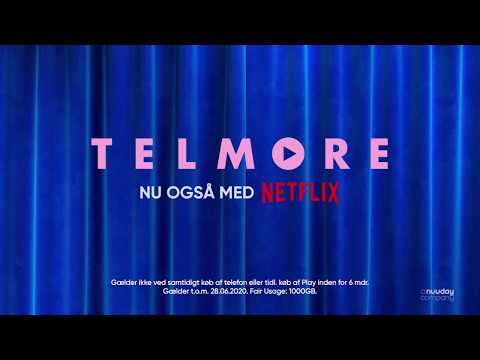 Telmore Play - Nu med Netflix - Første måned 129 kr.