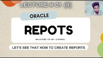 ORACLE DATABASE TABULAR REPORT II IN HINDI
