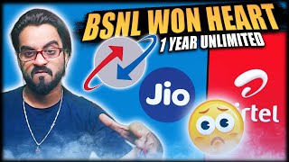 BSNL Just Killed Jio &amp; Airtel with 1 Year Unlimited Plan