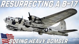 Восстановление летающей крепости B-17 | Город Саванна | Четырехмоторный тяжелый бомбардировщик Боинг