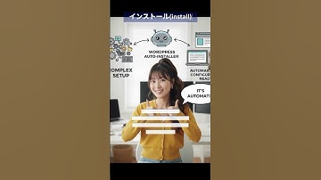 【WordPress用語解説】今回は「インストール(install)」#shorts #テーマ # #プラグイン #インストーラー #アプリケーション #ワードプレス