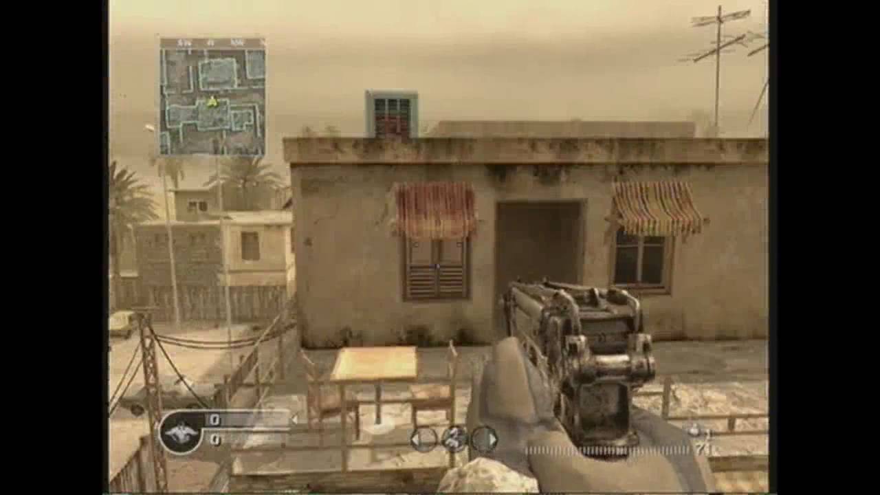 Call of duty 4 Backlot glitches - YouTube