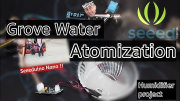 Arduino Humidifier based on Grove Water Atomization module + DHT11 +OLED | Seeed Studio