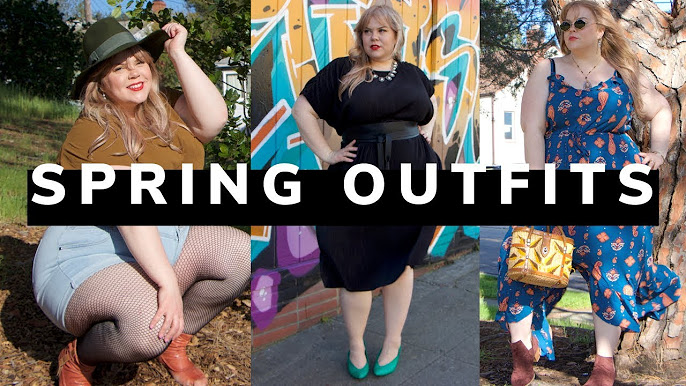 Plus Size Outfits: Retro, Goth and Activewear Try On Haul with