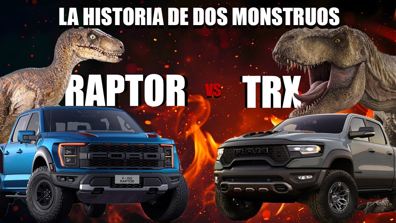 Trx Chasing Raptor RAPTOR vs TRX ⚔️ ¡La Guerra de las Pickups Más Bestiales! - RUMBO A LA ...
