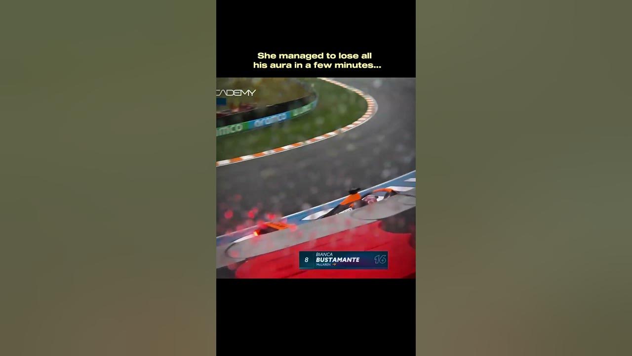 Bianca Bustamante pulled out a Leclerc while singing Max Verstappen's song Bianca Bustamante pulled out a Leclerc while singing Max Verstappen's song