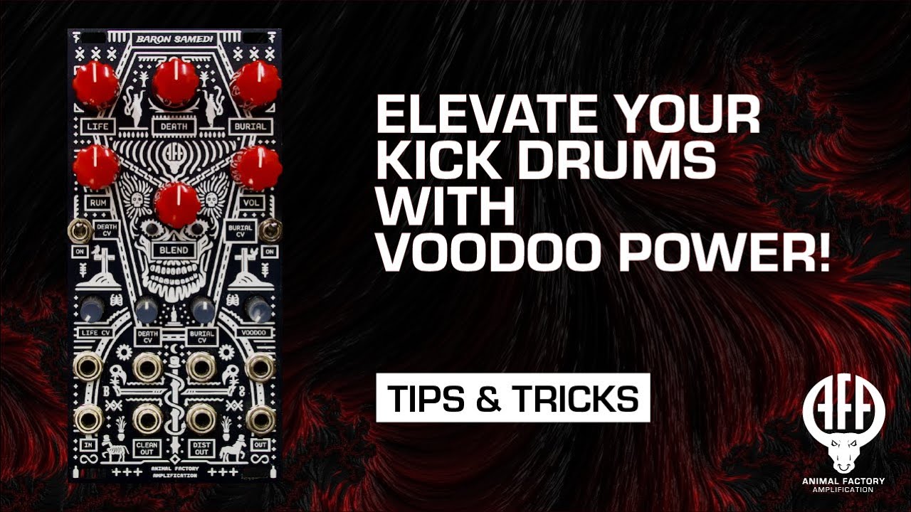 How To Get Those PunchyGritty Kick Drums Baron Samedi AFA YouTube
