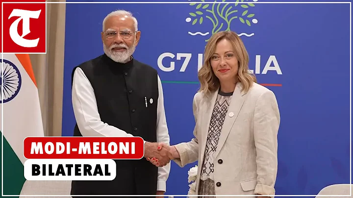 PM Modi and Italian PM Giorgia Meloni hold bilateral talks on the sidelines of the G7 Summit
