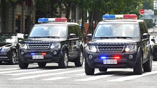 Last emergency vehicle spotting in China! 2x Defender police responding!