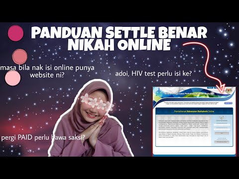 PANDUAN SPPIM BENAR NIKAH ONLINE BORANG NIKAH ONLINE