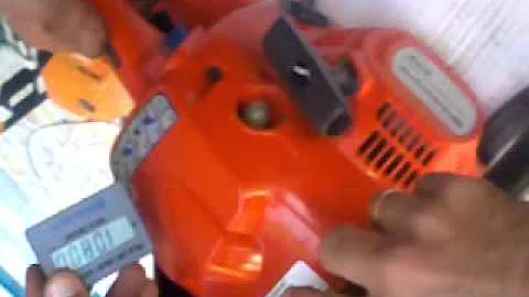 Como regular carburador da motosserra Husqvarna 125?