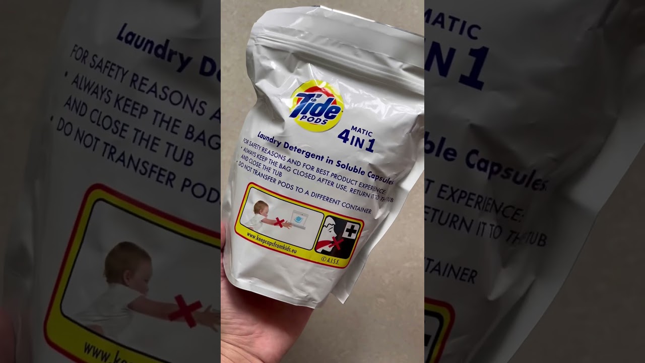Tide Matic 4 in 1 Laundry Pods 18 pieces | Unboxing Saga