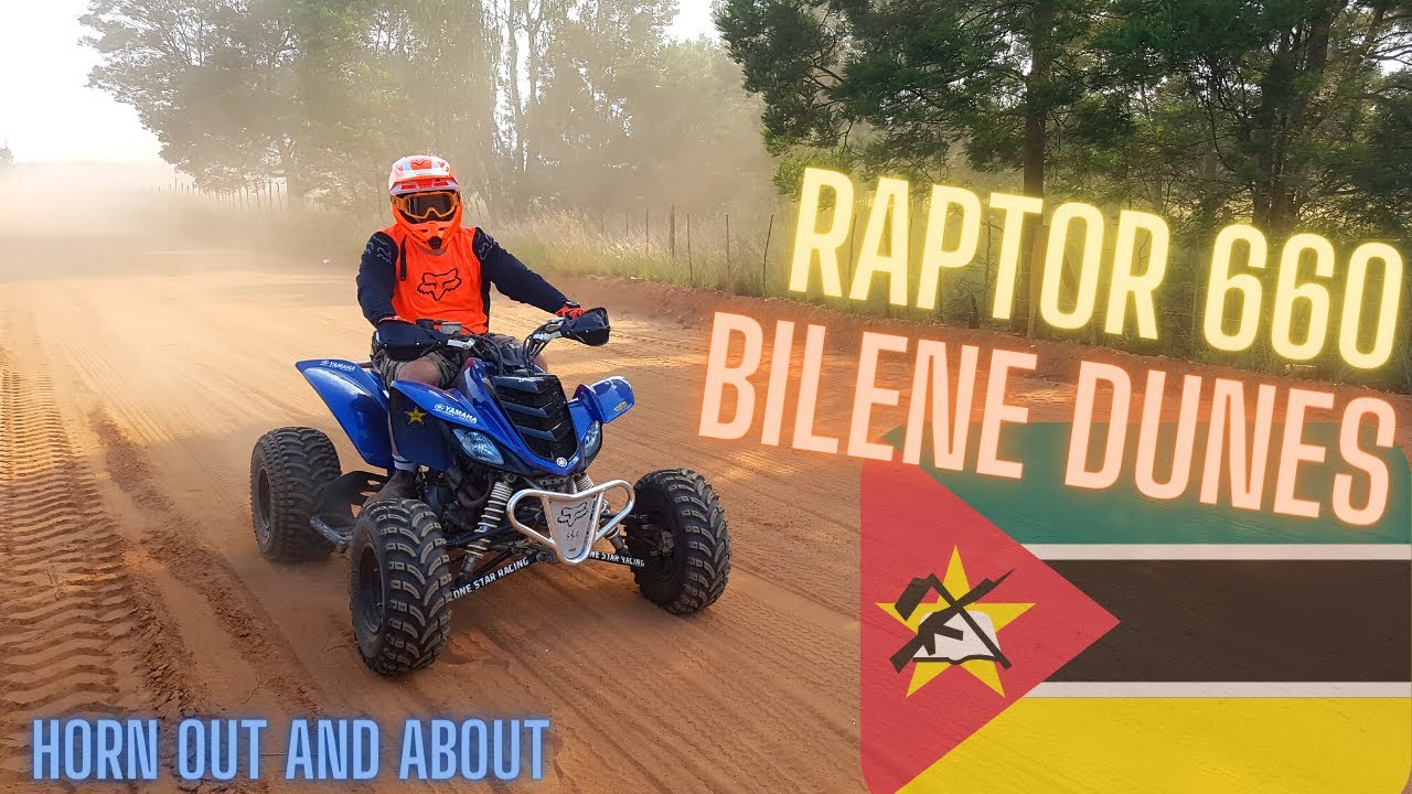 Going ham on my Yamaha Raptor 660 in the Dunes - Bilene Mozambique