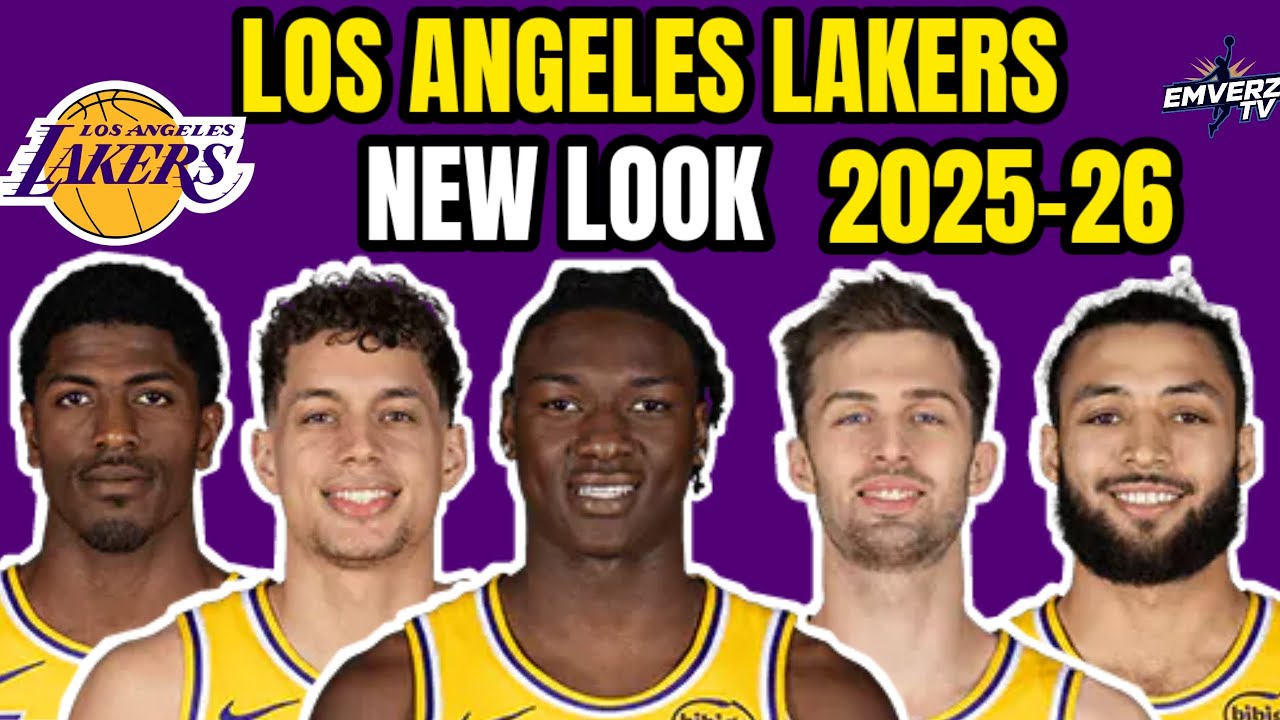 Los Angeles Lakers OFFICIAL LINEUP 2025-26 NBA update NBA trade ...