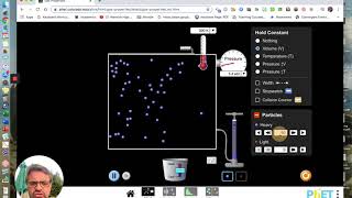 Celebrity Gas Mass and Pressure, PhET, Intro Profile