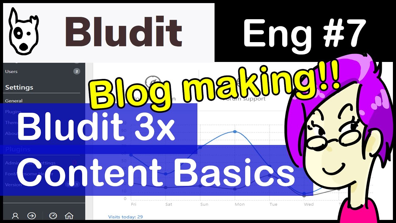 【Bludit #7】Flat-file CMS: Introduction to Bludit 3x - Content/Post ...