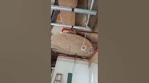 Gypsum ceiling frame work. False ceiling frame installation #shorts #falseceiling #frame #ceiling
