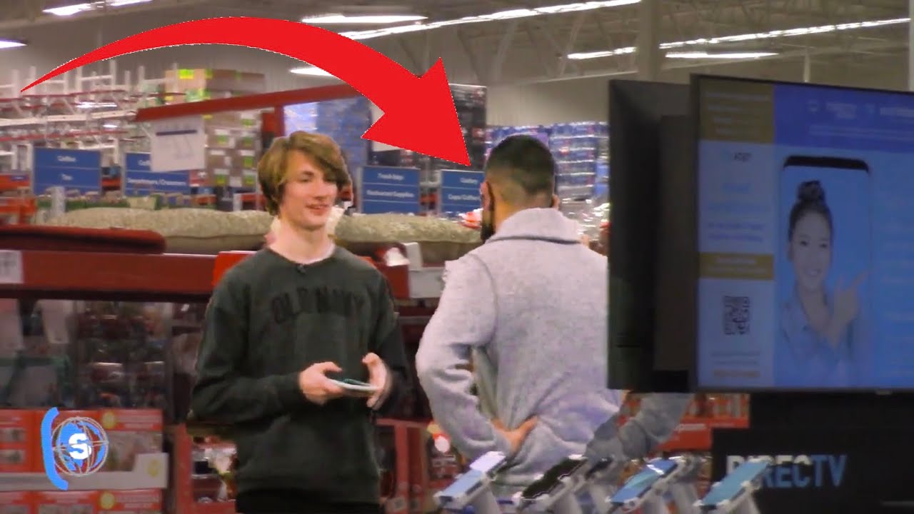 Pranking ATT guy in Sam’s club | Sasquatch news | Adds how tos |