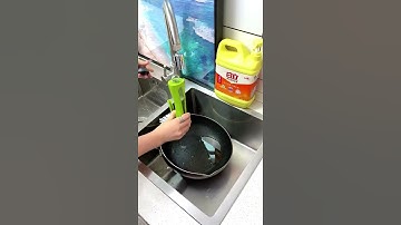 Dụng cụ cọ rửa nhà bếp thông minh 2 trong 1 #Shorts